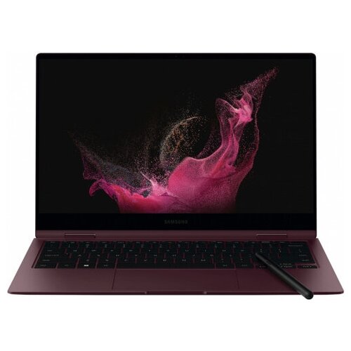 Ноутбук Samsung Galaxy Book2 Pro 360 930QED-KB2 Intel Core i7-1260P1331920x1080 Touch8GB256GB SSDIntel Iris Xe GraphicsWin 11 Home Burgundy 14499000₽