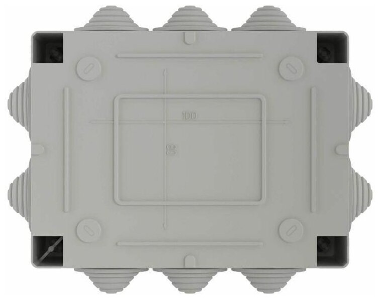 Коробка распределительная ОП 150х110х70мм IP55 10 каб. ввод DKC 54000 - фотография № 4