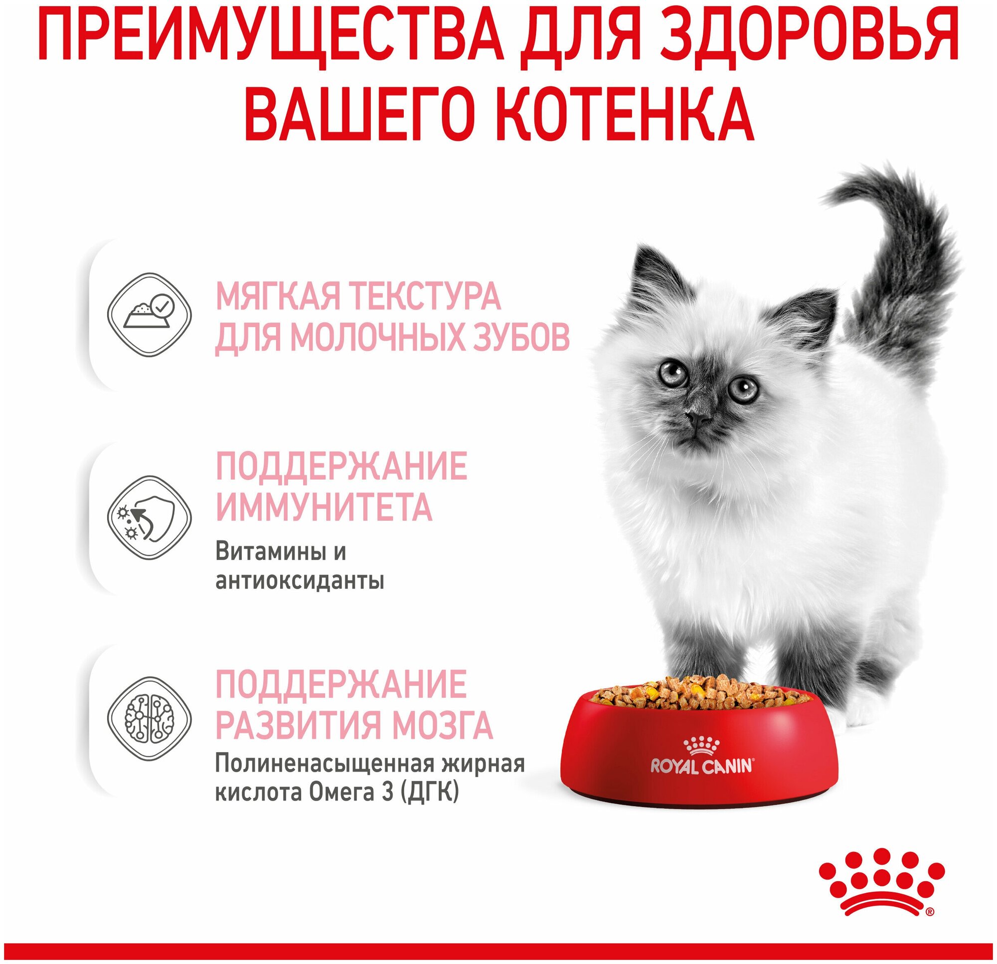 ROYAL CANIN Kitten влажный корм для котят в желе, пауч 85гр x 24шт. - фотография № 10