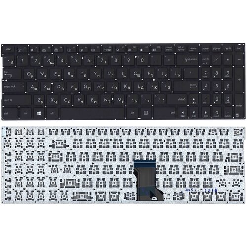Клавиатура для ноутбука Asus Q552 черная с подсветкой клавиатура для ноутбука asus q552 черная под подсветку