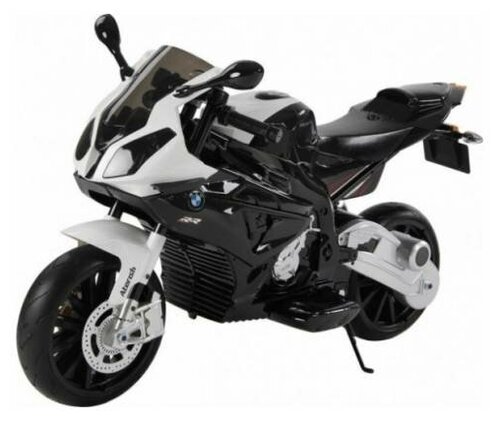 Детский электромобиль мотоцикл BMW S1000RR на аккумуляторе 12V цвет черный - JT528-black