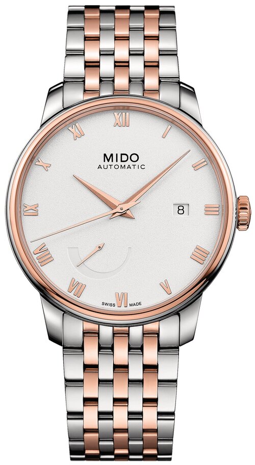 Наручные часы Mido Baroncelli, золотой, серебряный