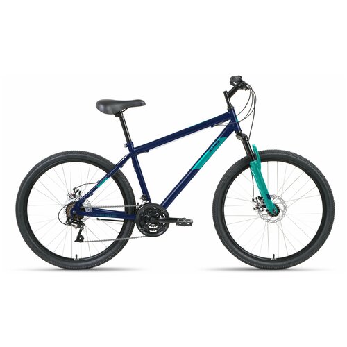 Велосипед Altair MTB HT 26 2.0 D 2022 рост 17 темно-синий/бирюзовый