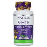 Natrol 5-HTP Time Release Maximum Strength (медленное высвобождение максимальная сила) 200 мг 30 таблеток - изображение