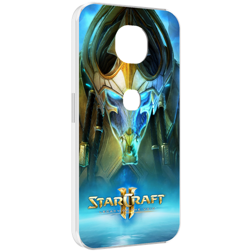 Чехол MyPads StarCraft II Legacy of the Void для Motorola Moto G5S (XT1799-2) задняя-панель-накладка-бампер чехол mypads starcraft ii legacy of the void для motorola moto s30 pro задняя панель накладка бампер