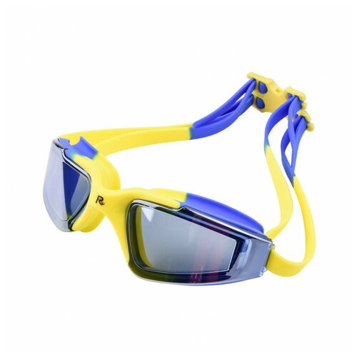 фото C33452-0 очки для плавания взрослые с берушами (сине/желтые) hawk
