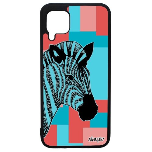 фото Защитный чехол на смартфон // huawei p40 lite // "зебра" zebra лошадь, utaupia, цветной