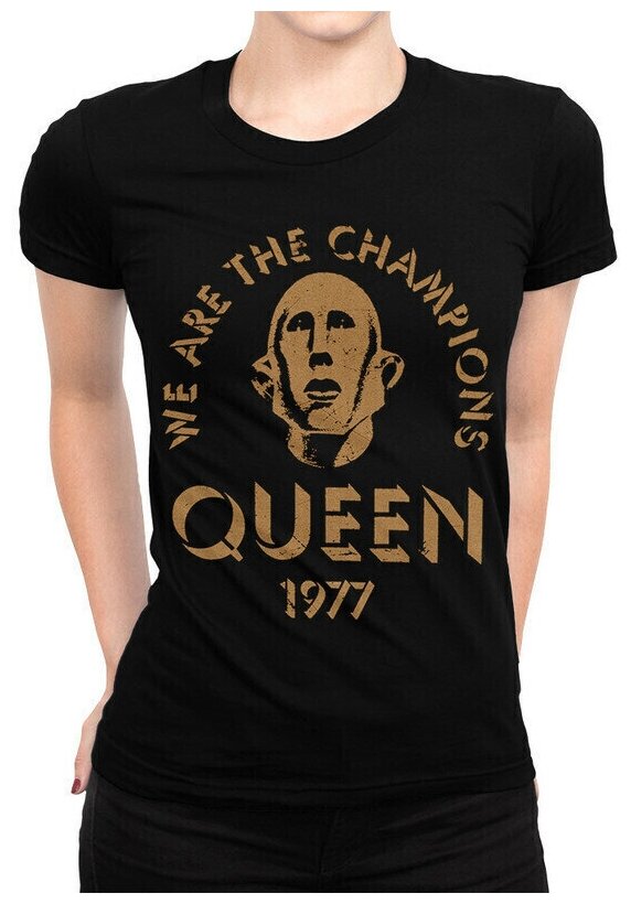 Футболка DreamShirts Queen Женская черная 