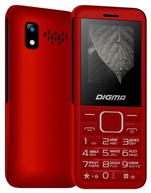 Сотовый телефон Digma Linx C171, красный