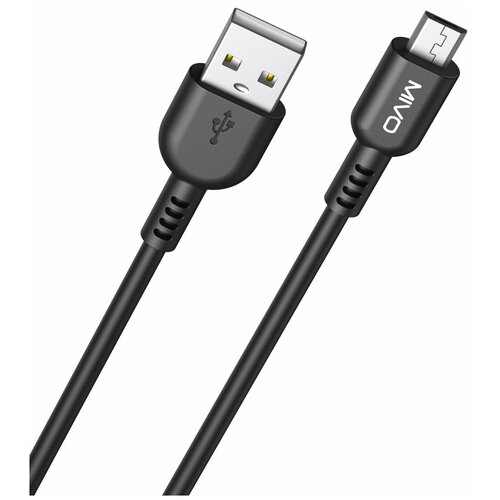 Кабель для зарядки USB-Micro USB Mivo MX-24M, 1м, 2.4 А