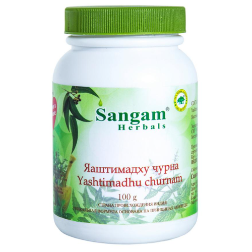 Порошок Sangam Herbals Яаштимадху чурна, 100 г