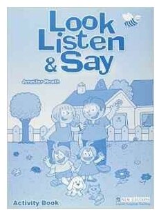 Книга Look, Listen & Say: Activity Book - фото №1