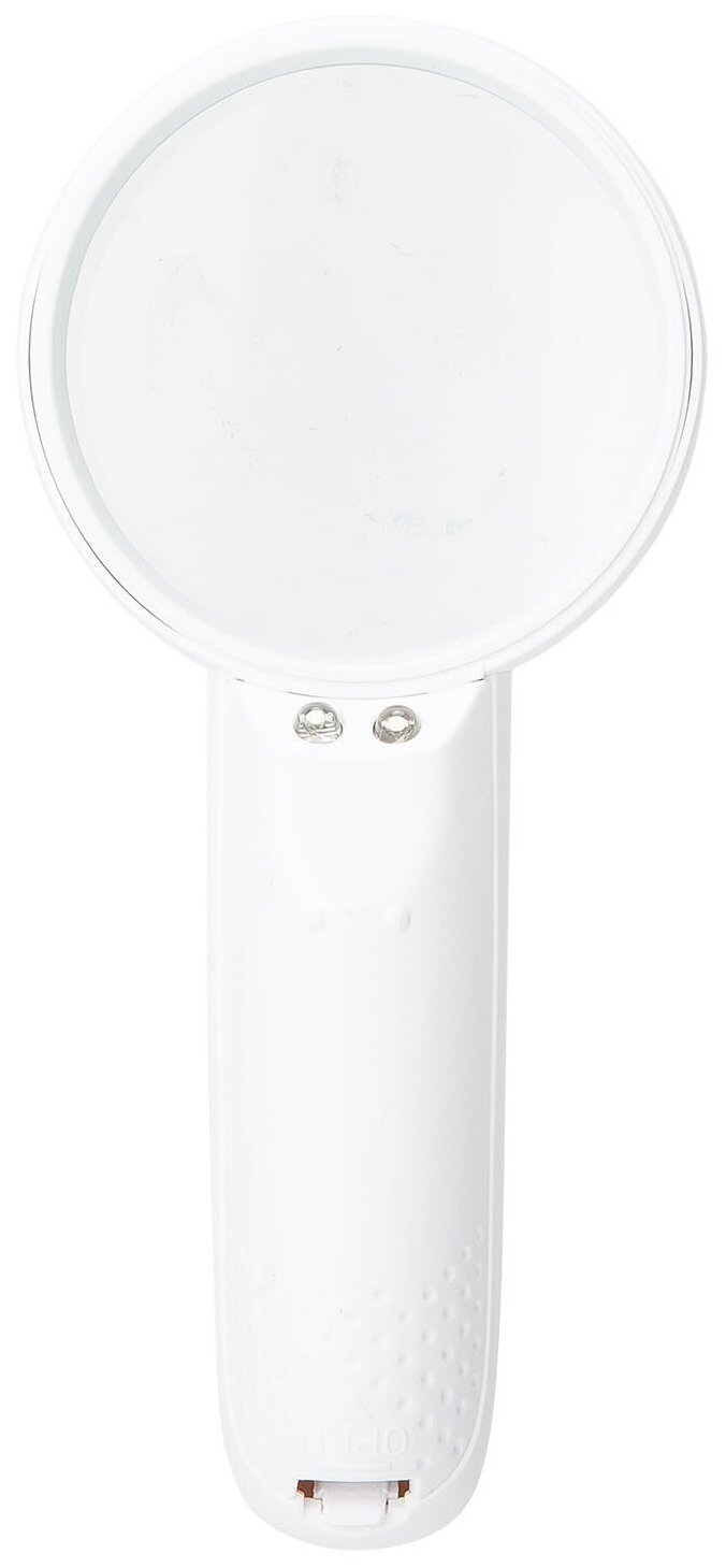 Лупа Deli E9098 d60мм x35 LED подсветка белый пластик блистер