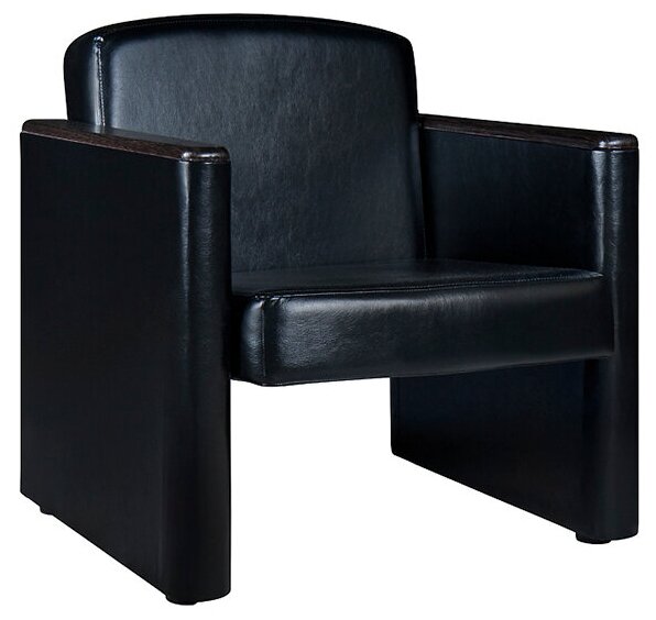 фото Кресло Шарм-Дизайн Болеро экокожа черный