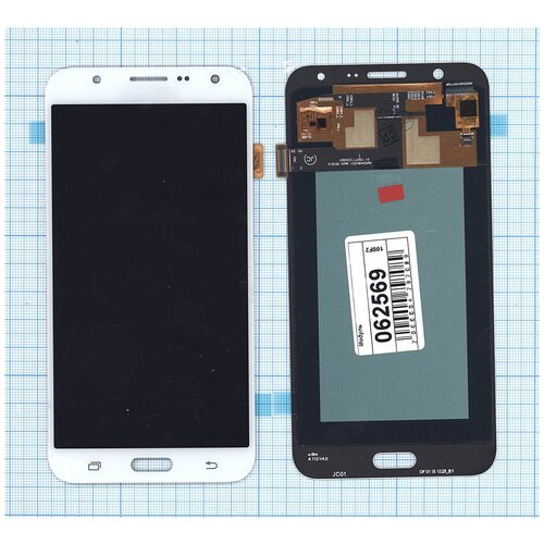 Дисплей для Samsung Galaxy J7 SM-J700H (OLED) белый дисплей lcd для samsung sm a600f galaxy a6 2018 j800 j600f j6 2018 touchscreen black oled
