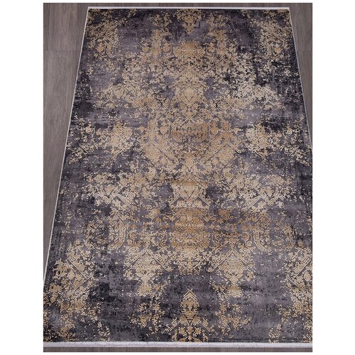 Ковер 20972A - D.GREY / L.YELLOW - Прямоугольник - коллекция MILANO 0.80x1.50