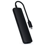 Адаптер USB Type-C Satechi ST-UCSMA3K 2 х USB 3.0 1 Ethernet HDMI microSD черный - изображение