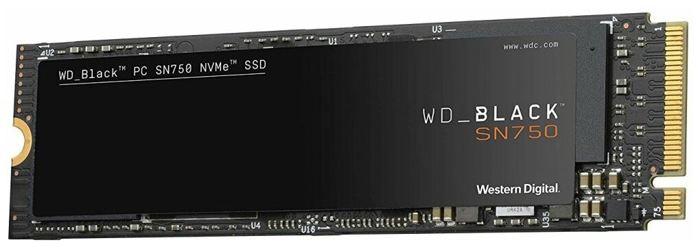 Накопитель SSD 4Tb WD Black SN750 (WDS400T3X0C)
