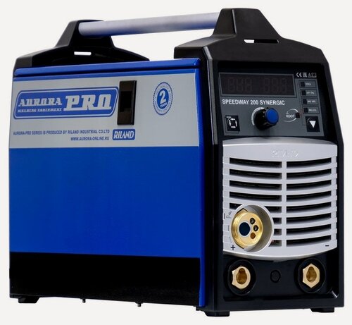 Изображение товара Сварочный полуавтомат AURORA SPEEDWAY 200 SYNERGIC многофункциональный (MIG/MAG, MMA, TIG DC) [27285]