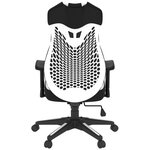 Офисное кресло Loftyhome Benefit White/Black W-185A-WB - изображение