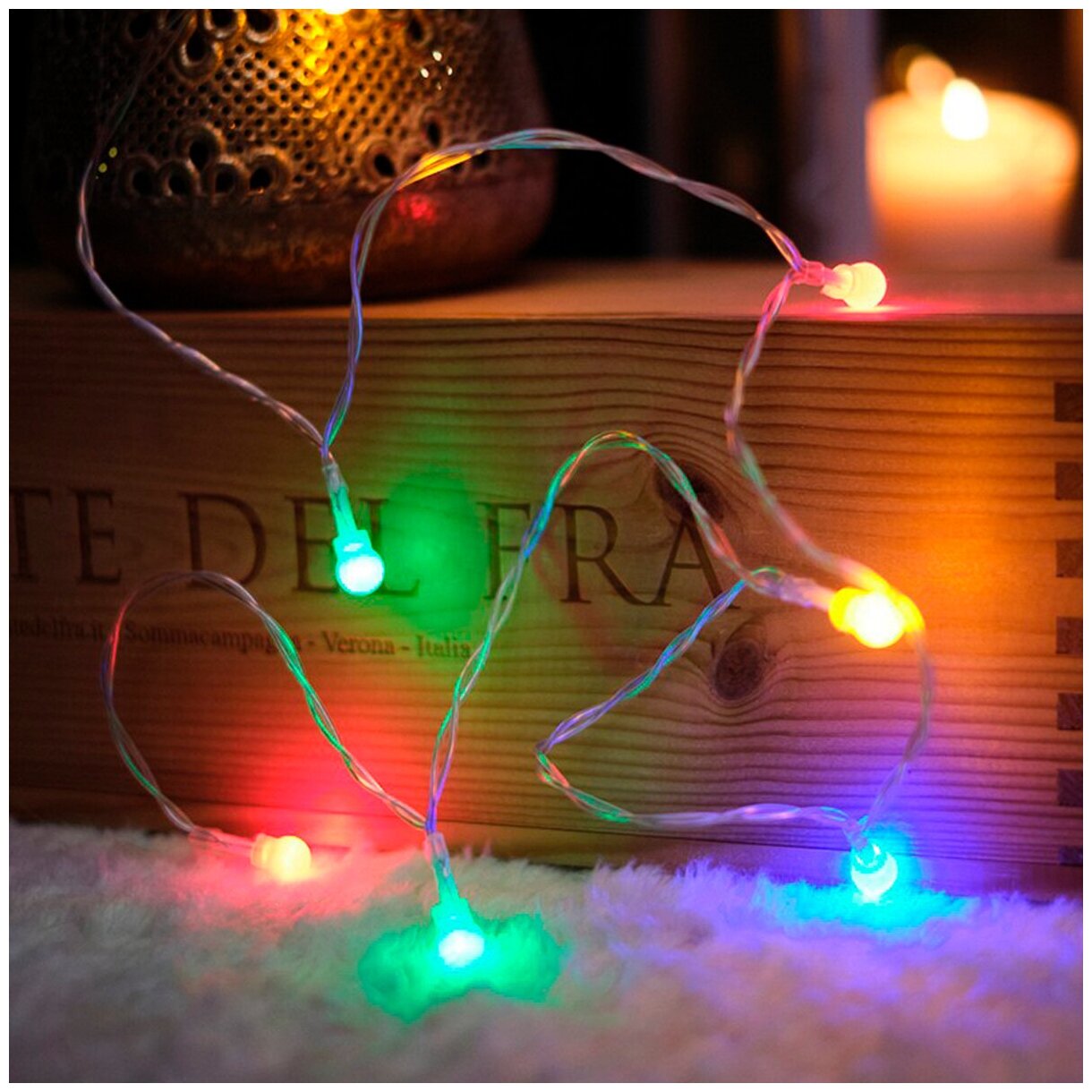 Гирлянда Neon-Night Home Шарики фор.:шарики 10лам. ПВХ/медь (303-092) - фото №20