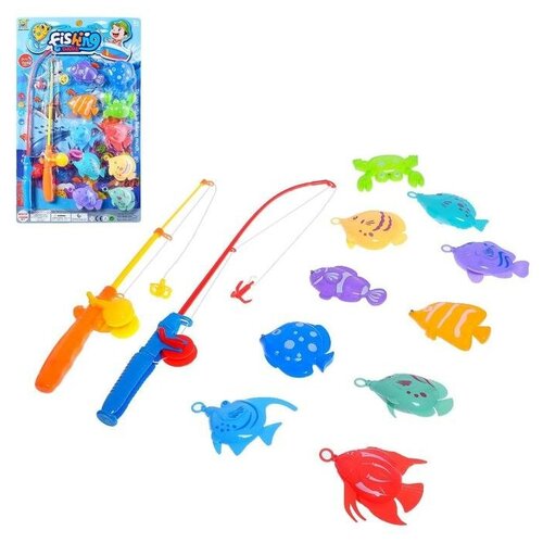 Развивающая игрушка Сима-ленд Большой улов 5164128, разноцветный