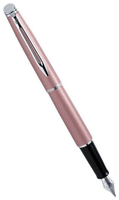 Waterman S0776160 Перьевая ручка waterman hemisphere, shimmery pink ct (перо f)