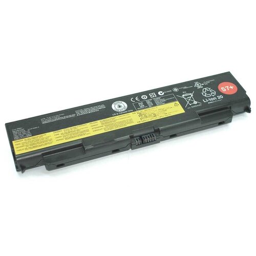 Аккумуляторная батарея для ноутбука Lenovo T440p (45N1160 57+) 10,8V 57Wh черная