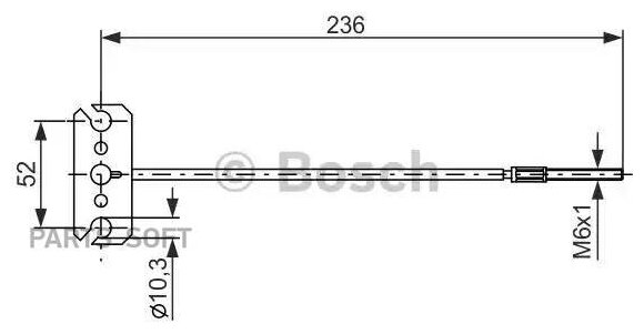 1 987 477 226_!  nissan Almera 95>/Primera P12/X-Trail 03> Bosch . 1987477226