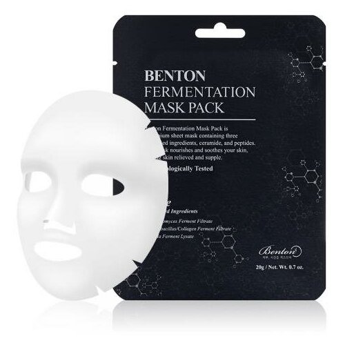 Тканевая маска с ферментами Benton Fermentation Mask Pack 20 г