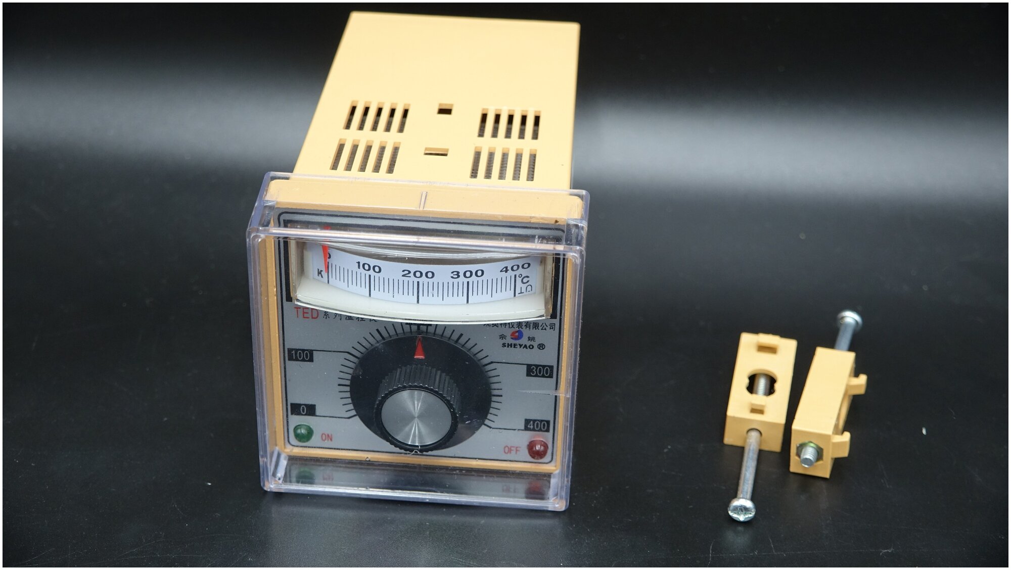 Регулятор температуры 0-400 °C k-типа TED-2001 - фотография № 1