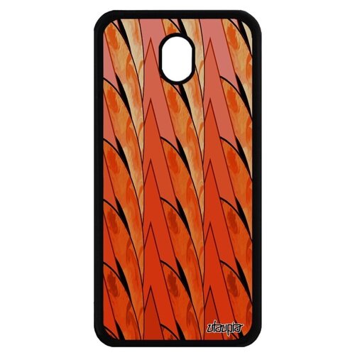 фото Защитный чехол для смартфона // galaxy j7 2017 // "восход" гора рельеф, utaupia, серый