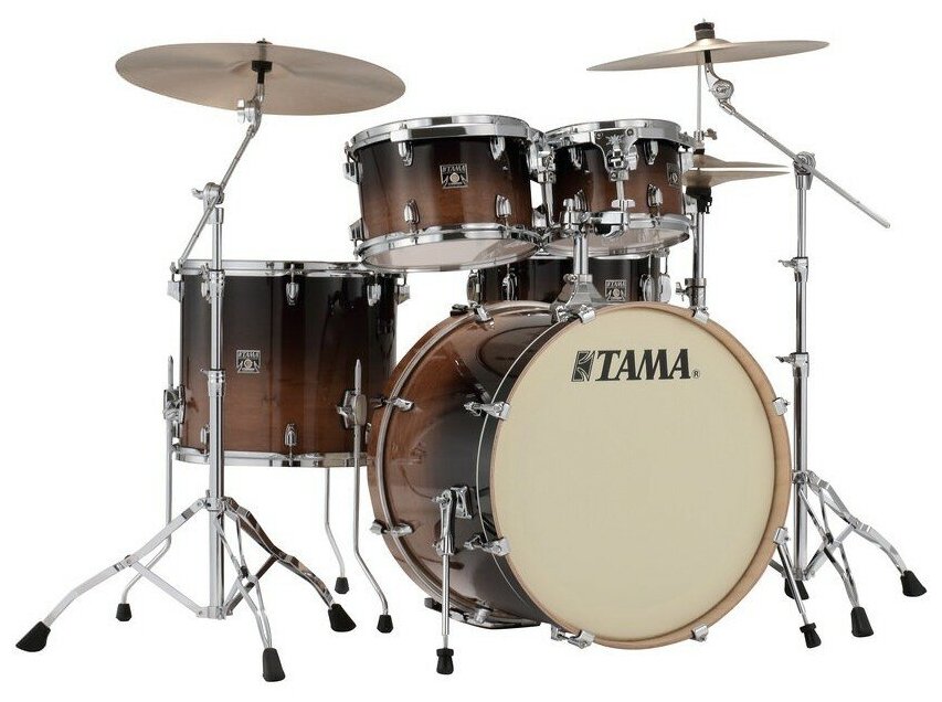 Tama CL52KRS-CFF Superstar Classic Maple ударная установка из 5-ти барабанов, цвет матовый кофейный