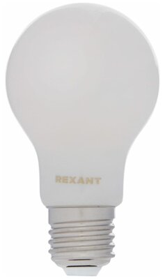 Лампа филаментная REXANT Груша A60 11.5 Вт 1320 Лм 4000K E27 матовая колба, 1шт