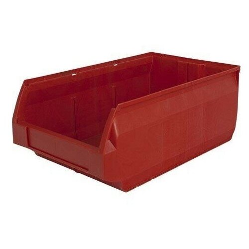 Ящик пластиковый Тара ру для хранения, 25 х 15 х 13 см, 9 шт, красный