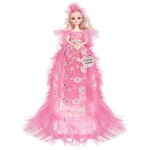 Кукла в пышном свадебном наряде, 30см, пластик, полиэстер, 4-8 цветов игроленд - изображение
