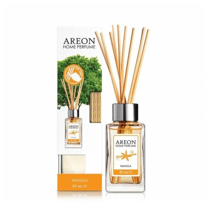 Ароматизатор AREON флакон 85мл HOME PERFUME STICKS 85ML VANILLA