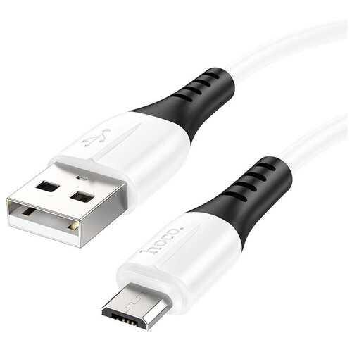 Data кабель USB HOCO X82 micro usb, 2,4A, 1 метр, белый data кабель usb hoco x86 micro usb 2 4a 1 метр белый