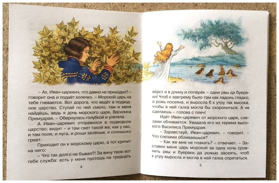 Морской царь и Василиса Премудрая. Русская народная сказка - фото №3