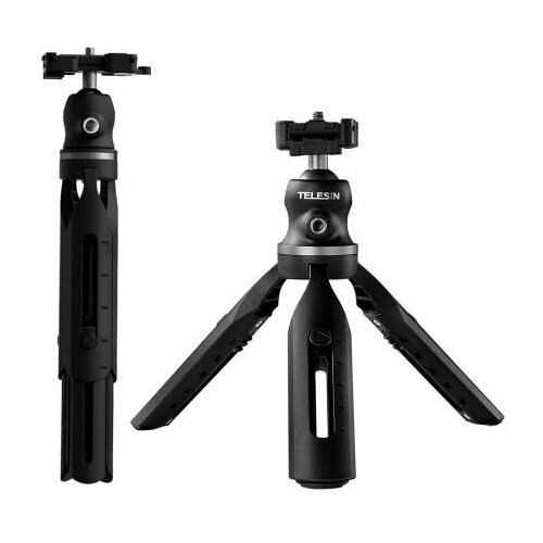 Штатив-рукоятка TELESIN Portable Tripod для смартфонов и камер с резьбой 1/4