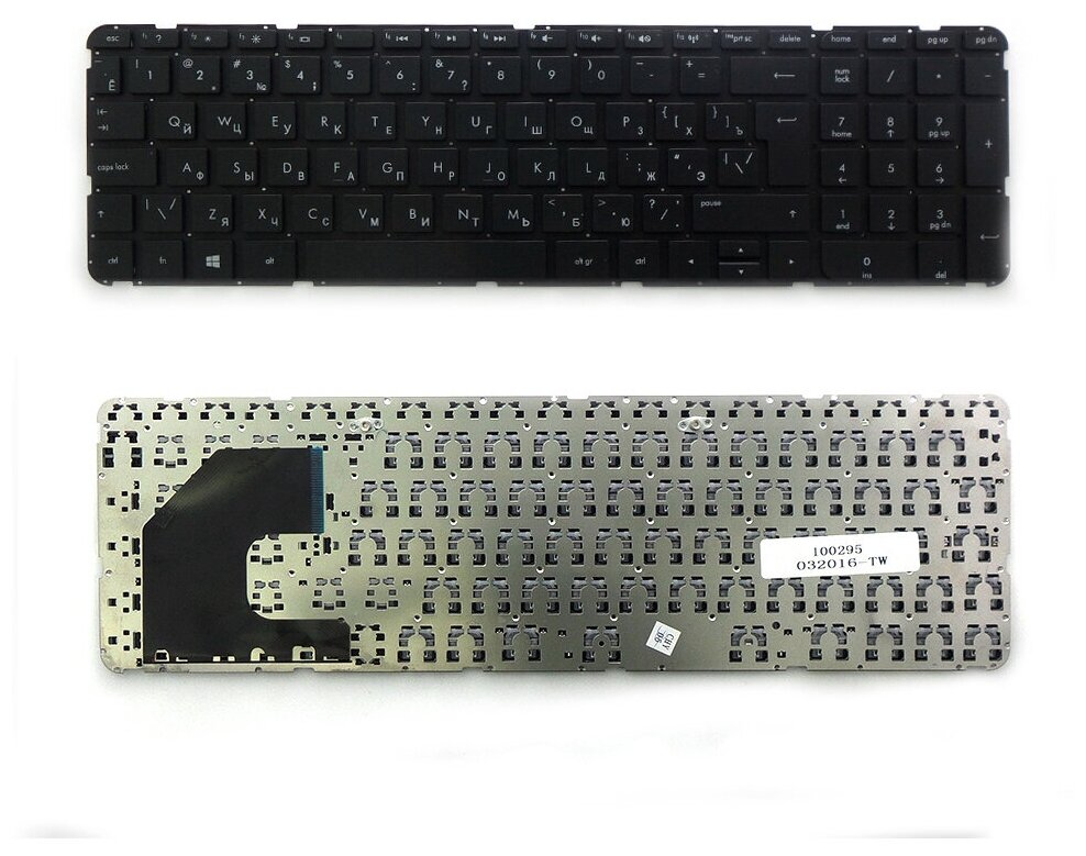 Клавиатура для ноутбука HP Pavilion Envy 15-B 15T-B 15-B000 pn AEU36700010 SG-58000-XAA 703915-251 1100₽