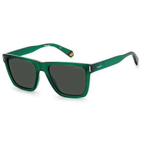Солнцезащитные очки Polaroid Polaroid PLD 6176/S 1ED M9 PLD 6176/S 1ED M9, зеленый