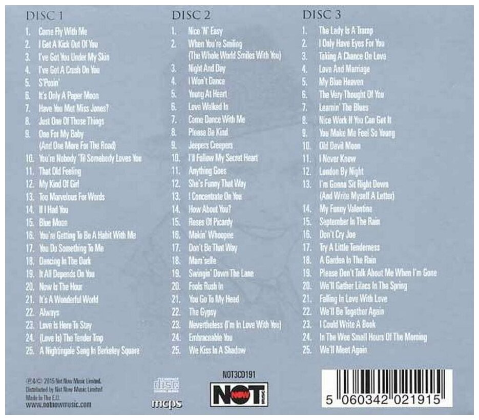 Audio CD Frank Sinatra. The Platinum Collection (3 CD)