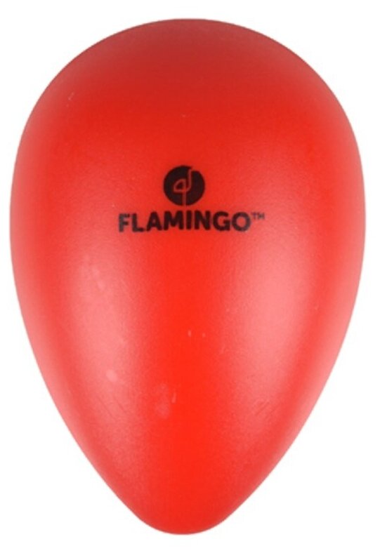 Игрушка Flamingo Яйцо для собак красная 16,5*25см пластик