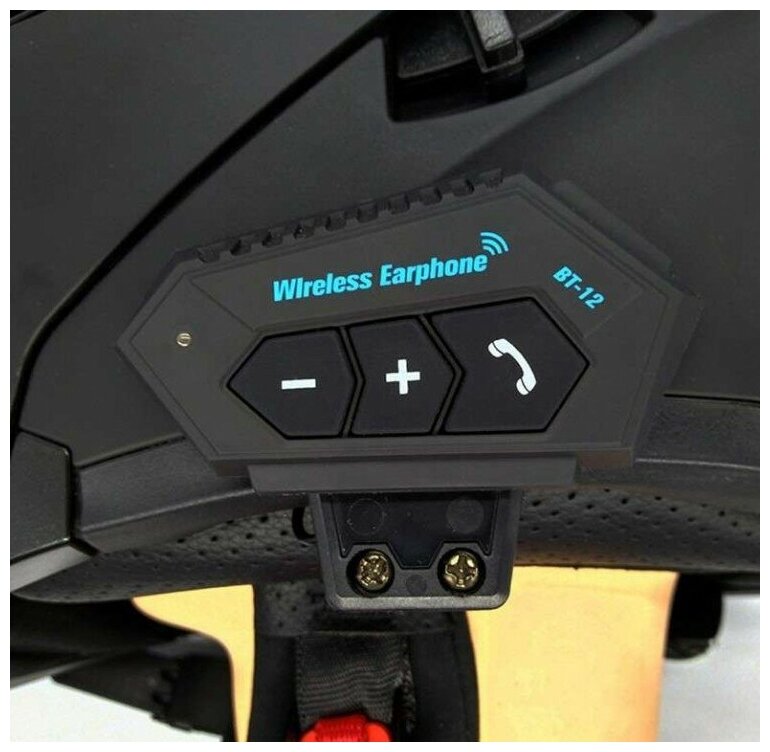 Bluetooth 50 мотогарнитура для шлема BT12 автоматический ответ решение CSR аккумулятор 500 мАч