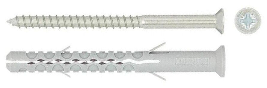 Дюбель рамный KOELNER K-P5-KDS-08120 8х120 мм с шурупом