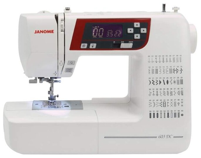 Швейная машина Janome 603 DC белый