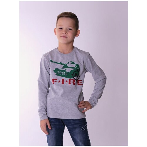 Джемпер детский BJ 08-034/03п меланж р.158