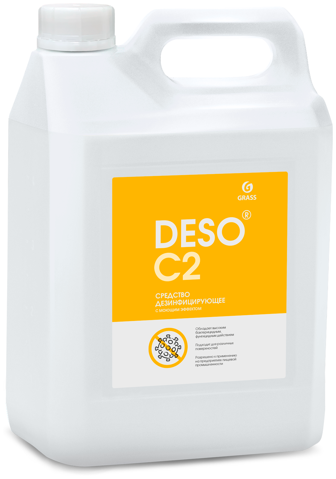 Grass Дезинфицирующее средство с моющим эффектом DESO C2