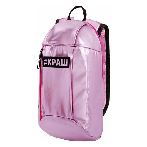 фото Рюкзак staff fashion air компактный, блестящий, "краш", розовый, 40х23х11 см, 270301